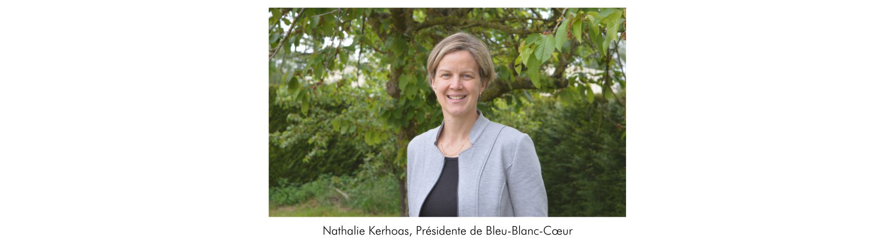 Nathalie Kerhoas, Présidente de Bleu-Blanc-Cœur